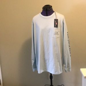 Vineyard Vines long sleeve pocket tee